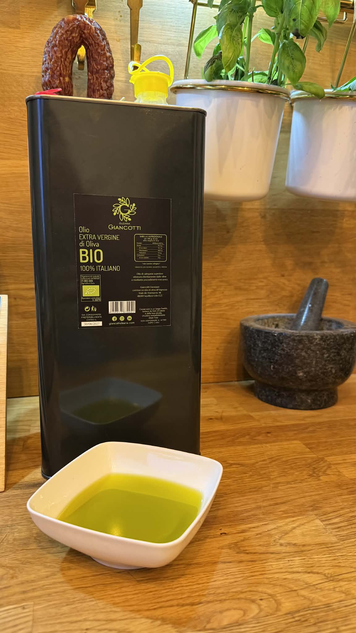 Oliwa z oliwek Extra Virgin 5L